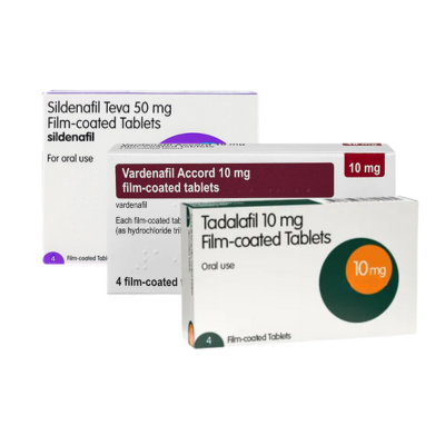 ED Trial Packs - Sildenafil + Tadalafil + Vardenafil