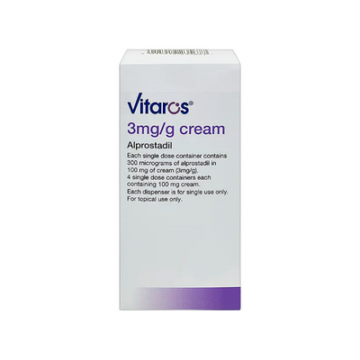 Vitaros (Alprostadil Cream)