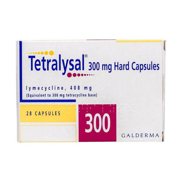 Tetralysal (Lymecycline) 300mg Capsules