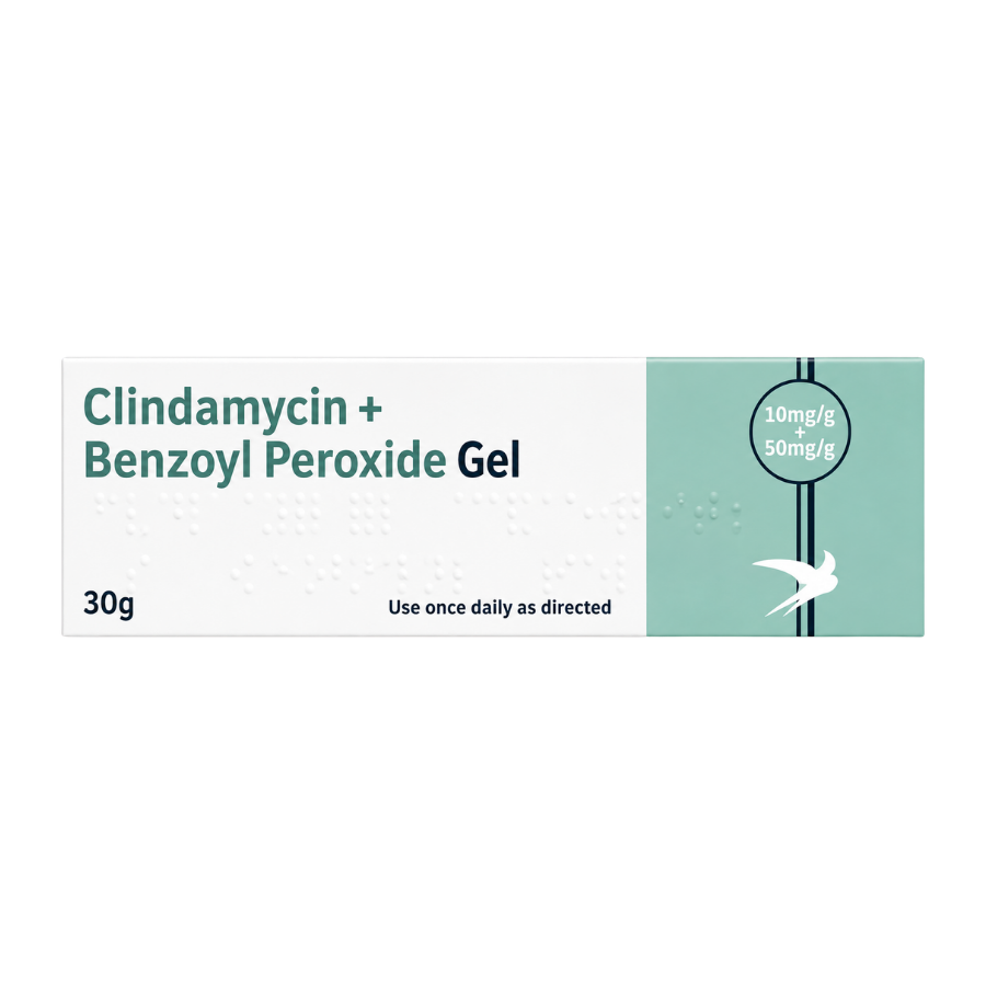 Clindamycin and Benzoyl Peroxide Gel (generic Duac)