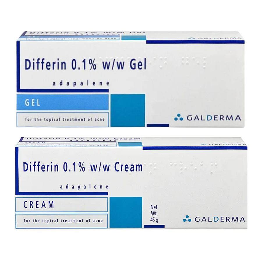 Differin 0.1% Cream/Gel