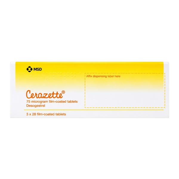 Cerazette 75MCG