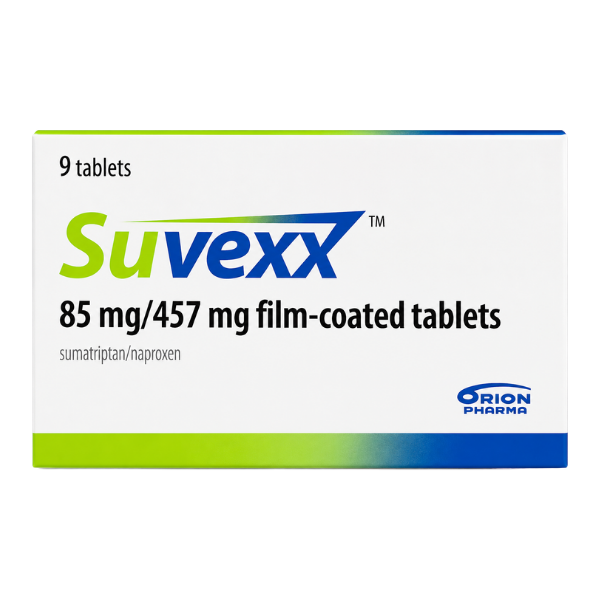 Suvexx Migraine Tablets 85mg/457mg