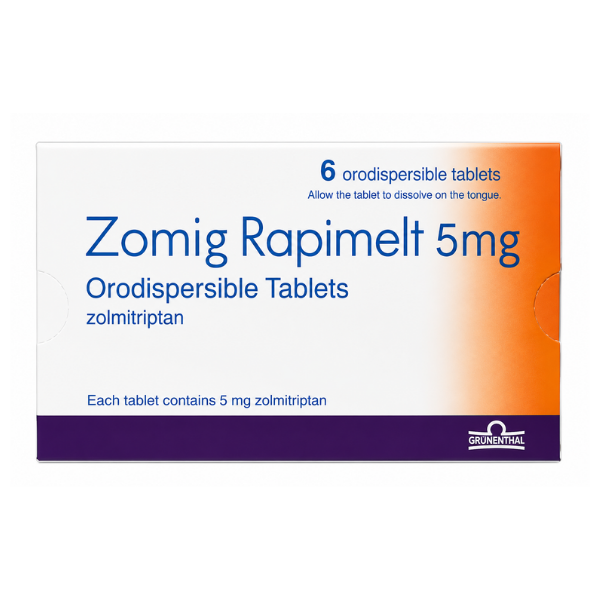 Zomig Rapimelt Tablets (2.5mg & 5mg)