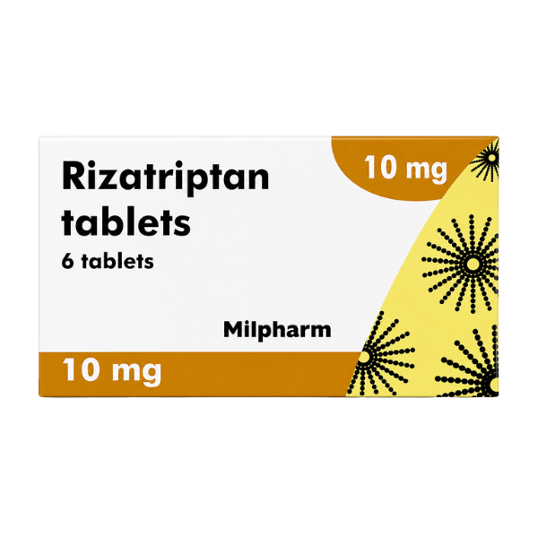 Rizatriptan 10mg Tablets