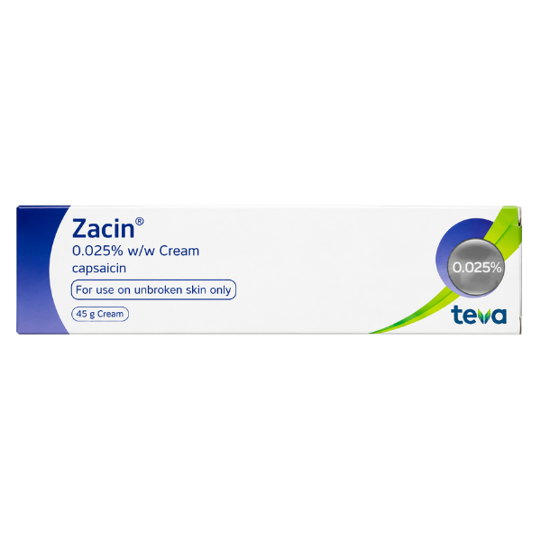 Zacin 0.025% Cream