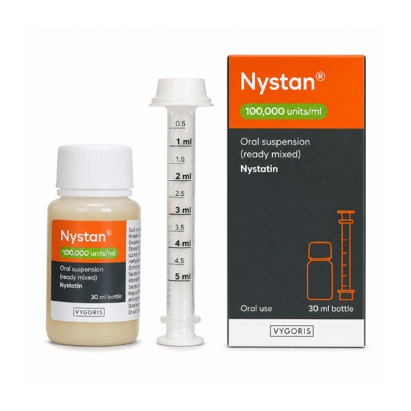 Nystan Oral Suspension (Nystatin)
