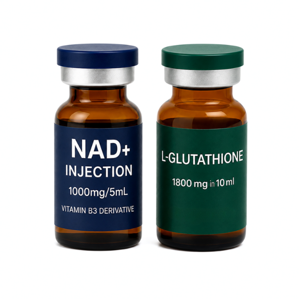 Glutathione + NAD+ Injection Combo