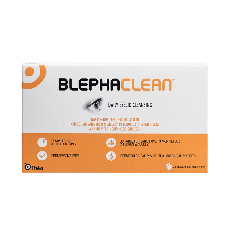 Blephaclean Eyelid Hygiene Wipes