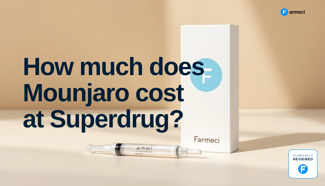 How much does Mounjaro cost at Superdrug? | Farmeci comparison guide