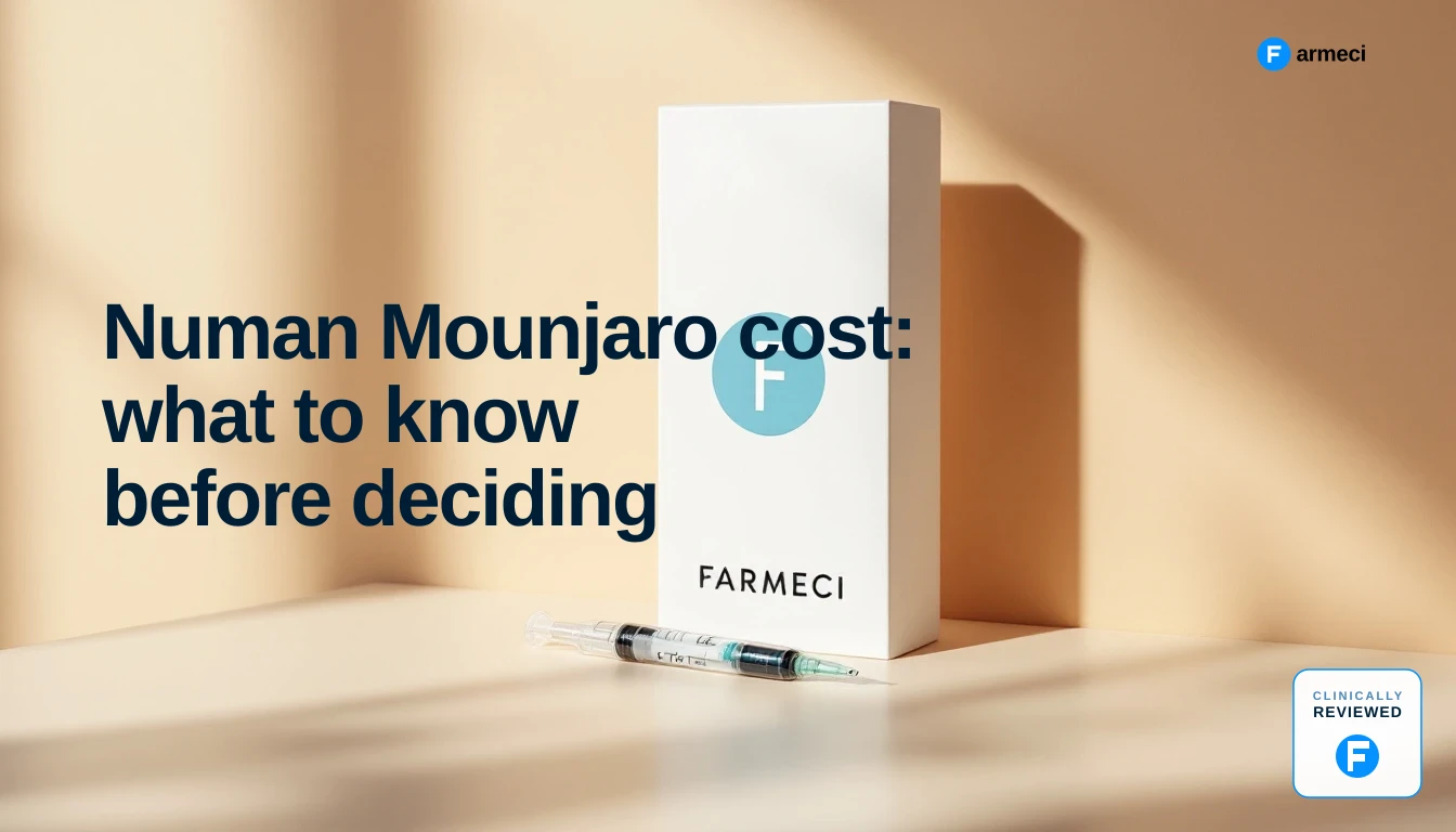 Numan Mounjaro cost: what to know before deciding (Farmeci comparison guide)