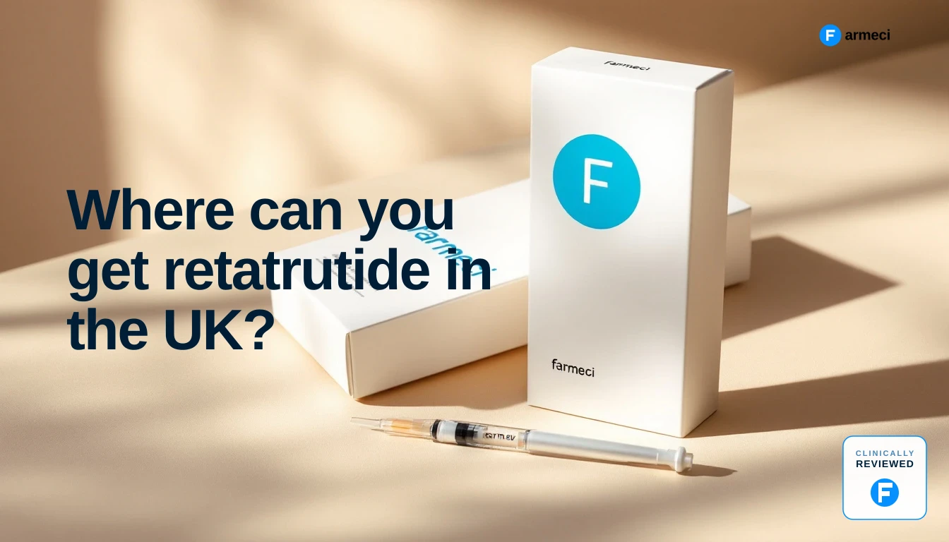 Where can you get retatrutide in the UK? (Farmeci guide)